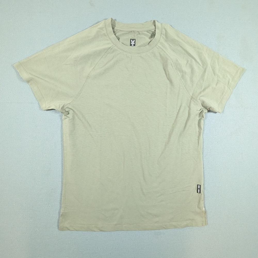 ASRV T Shirt Mens XL Supima Spandex Raglan Short Sleeve Sage Green